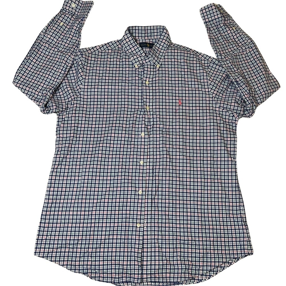 🖤 Ralph Lauren Plaid Button Down Long Sleeve Shirt🖤